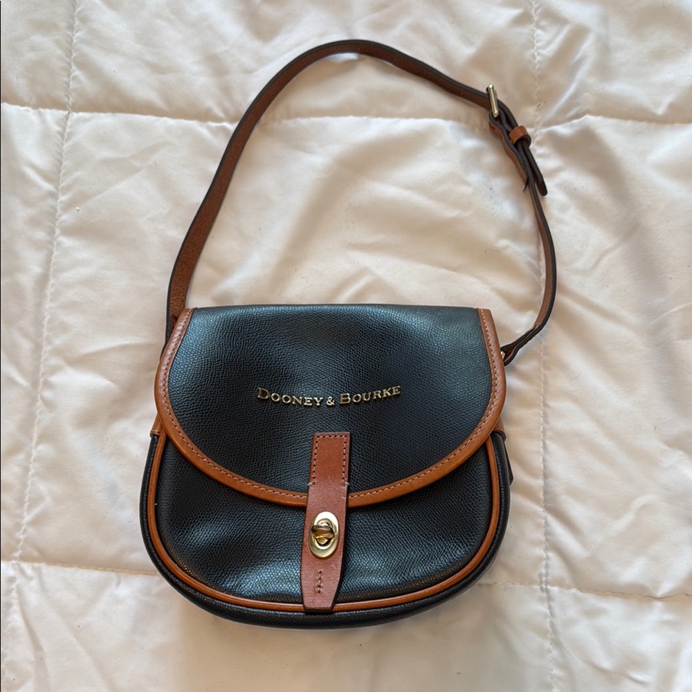 Dooney & Bourke Black and Brown Women's Bag